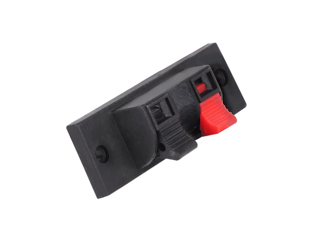 Reproduktorová zásuvka 2x prítlačná GNI0235