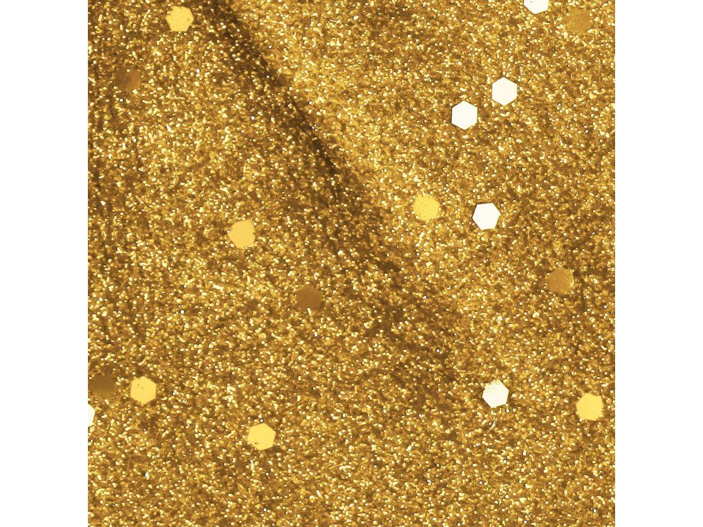 Vianočná mašľa zlatá s brokátom 18 × 20 cm S-CA1305 - detail 2