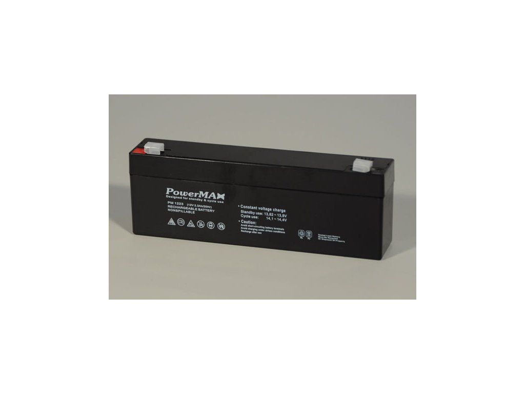 Detail produktu Akumulátor PowerMAX 3 Ah 12 V MaxBat 1223 EC-09571