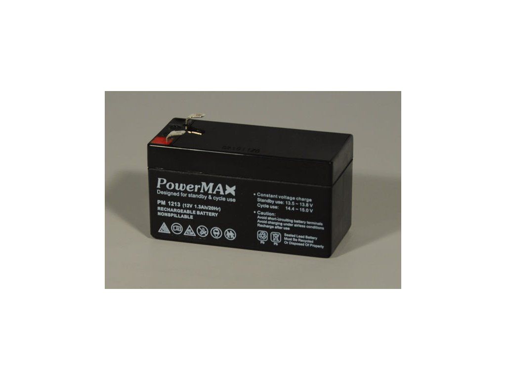 Detail produktu Akumulátor PowerMAX 3 Ah 12 V MaxBat 1213 EC-09570