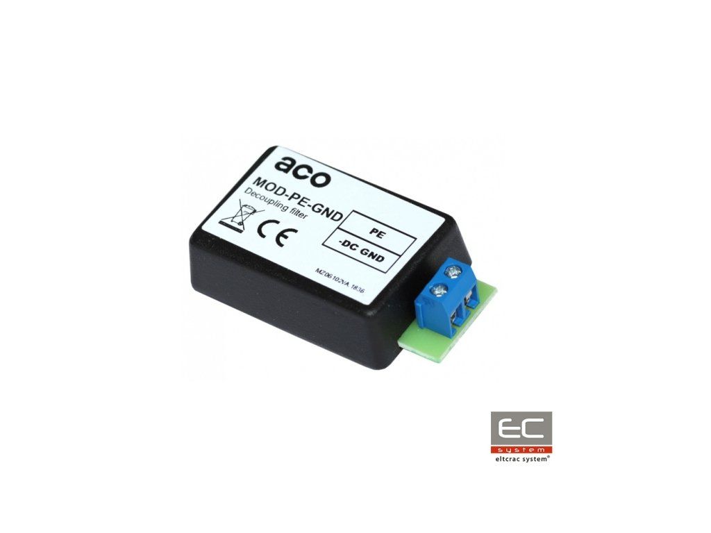 MOD-PE-GND - Filter proti rušeniu pre domáce telefónne systémy - ACO
