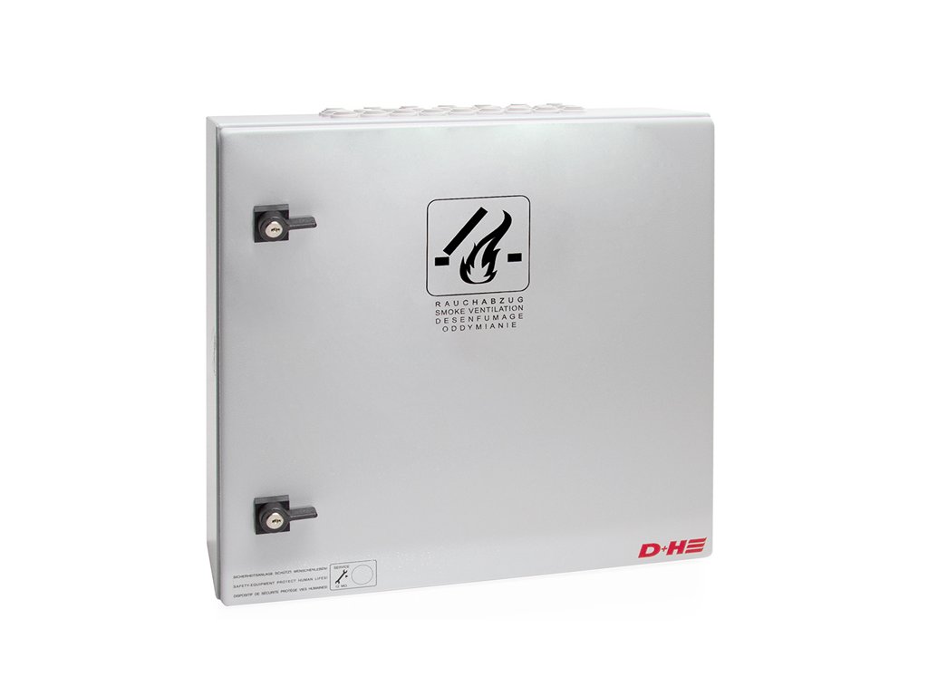 RZN 4416-M - Modulárna protipožiarná ústredňa 16A v oceľovej skrini - D+H