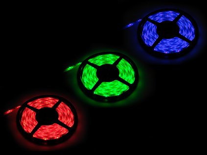 RGB LED pásik 5050 5m/150 vodotesný