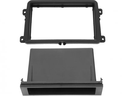 Adaptér plast,2DIN VW GOLF VI+sklo