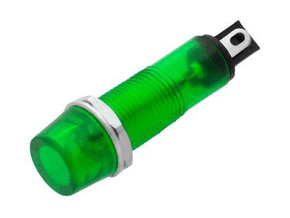 Neón 6 mm 230V zelený 0655-