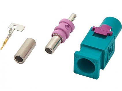 Fakra konektor samec rovný 3314-