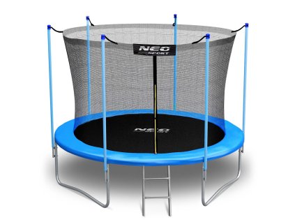 Trampolína 252cm s vnútornou sieťou a rebríkom Neo-Sport