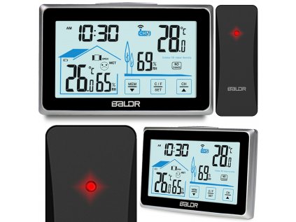 Meteostanica BD-910 čierna