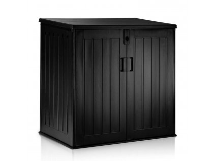 Záhradný box 775L čierny 116 x 71 x 112,5 cm