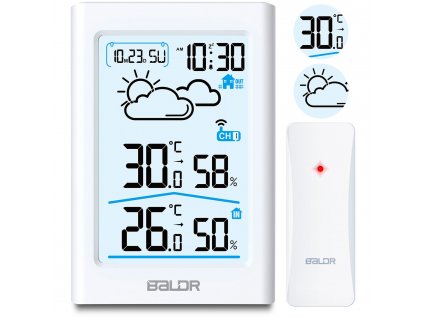 Meteostanica  BD-911 biela