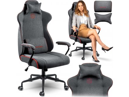 Kancelárske kreslo Verona - sivé - 2583