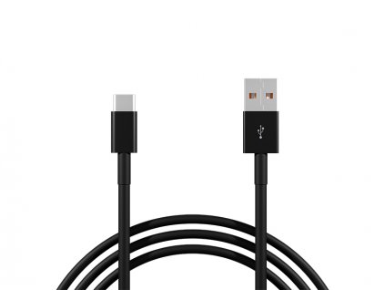 USB A - USB-C 1m čierny