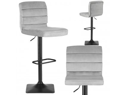 Barová stolička  Drava šedá