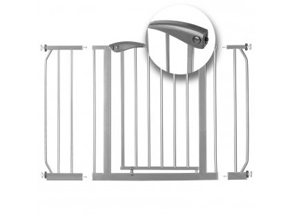 Zábrana na schody šedá Nukido 718301