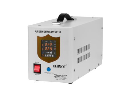 Záložný zdroj KEMOT PROsinus-1500/24 24V 230V 1500VA/1050W biely