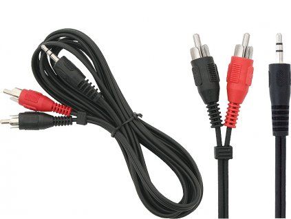 Jack 3,5ST - 2xRCA 10m 0541-