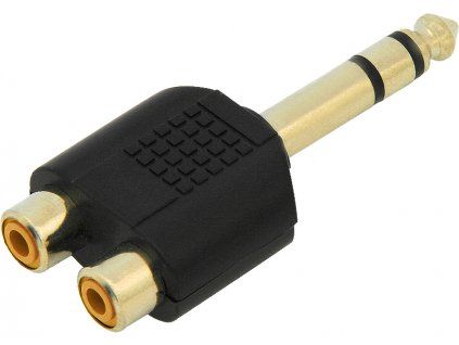 Konektor jack 6,3 stereo RCA 3302-
