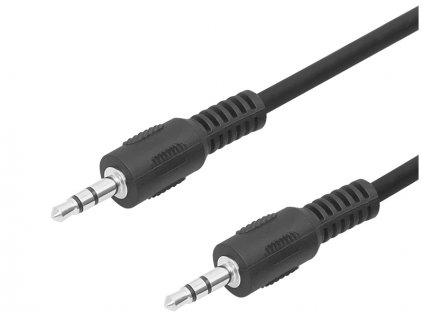 Prepojovací kábel Jack 3,5ST-Konektor 3,5ST 0,8m
