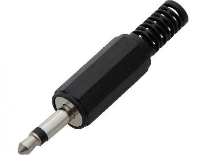 Mono jack 3,5 mm plast 1162-