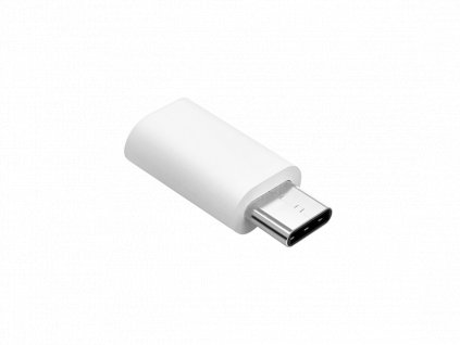 Redukcia Micro USB - USB C strieborný