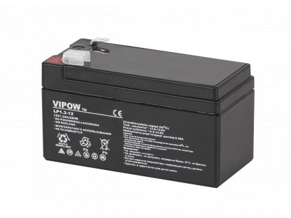 Gélová batéria 12V 1,3Ah VIPOW BAT0213