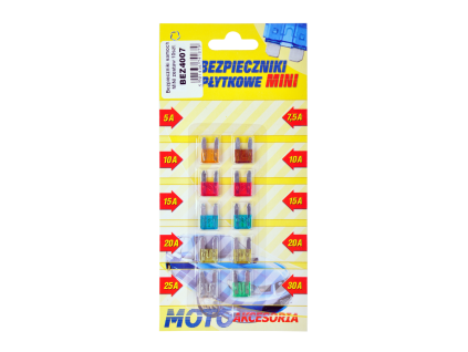 Autopoistky MINI 10 ks L-BEZ4007