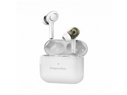bezprzewodowe sluchawki dokanalowe dual driver tws kruger matz m4 pro 2b721331d96640d9820bd1ff05df84c7 aa2606da