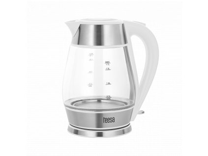 czajnik elektryczny teesa szklany inox 2200 w bialy 1 7 l 91fc7764c45f497e8c61164dd76219ed df548fef