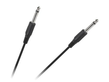 Prepojovací kábel Jack 6,3 mm mono samec-samec 2 m L-KPO2750M-2