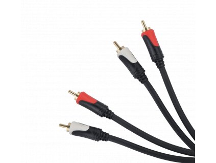 Kábel 2RCA-2RCA 1,8 m audio Cabletech Basic Edition