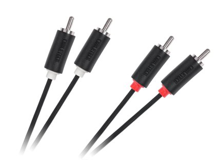 Kábel 2RCA-2RCA 5 m Cabletech štandard