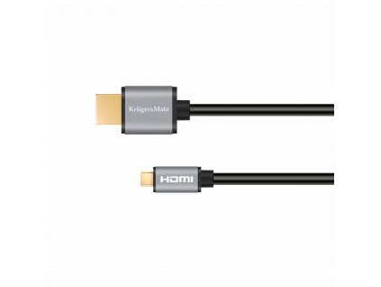 Kábel HDMI - micro HDMI 1,8 m Kruger&Matz Basic