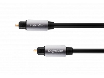 Optický audio kábel toslink-toslink 1,0 m Kruger&Matz