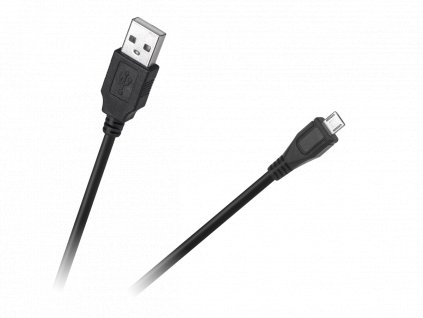 Micro USB kábel 0,2m Eco-line