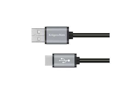 USB-A na USB-C kábel 1,8 m Krüger&Matz Basic L-KM1240