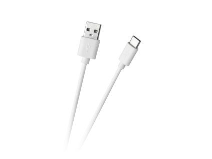 USB-A na USB-C kábel 1 m biely L-GSM1000W