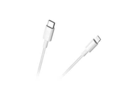 USB-C na Lightning kábel 1 m biely L-RB-6009-100-W