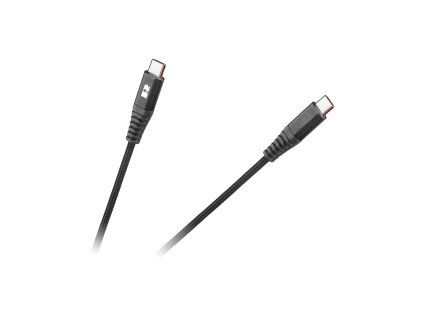USB-C kábel USB-C 100 cm čierny L-RB-6003-100-B