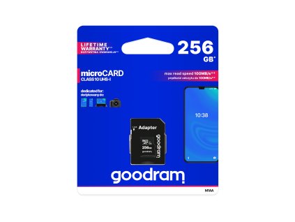 Pamäťová karta 256GB UHS-I s adaptérom TGD-M1AA2560R12