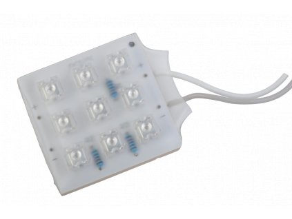 klaster diodowy 9flux w oslonie plastikowej zielony 6b2947825e0c4b1e8721cf73f48f0bbc 0909e394