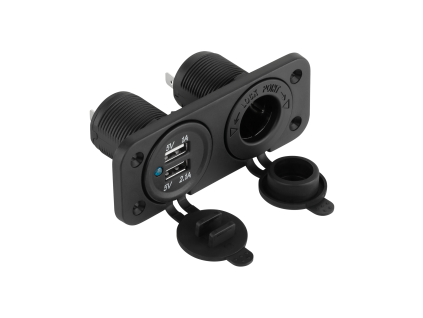 Nabíjačka do auta USB, 24 V, 3,1 A L-PY-CHR0002