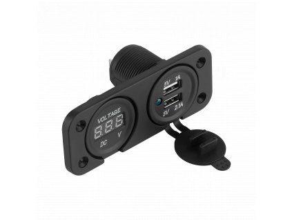 ladowarka samochodowa 2xusb 3100 ma z miernikiem napiecia f639e763b8bf4e8a9d289cea215c5fa2 c477146f
