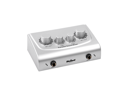 Karaoke mixpult s 2 mikrofónmi L-MIK0115