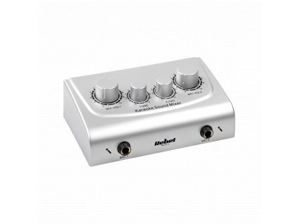 Mini mixpult + 2x mikrofón