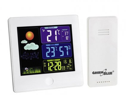 Meteostanica GB521W biela