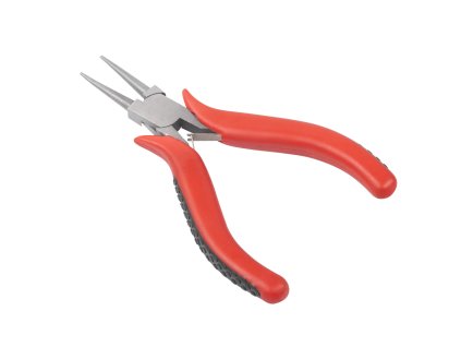 Mini kliešte 120 mm okrúhle STRIEBORNÉ SV42307