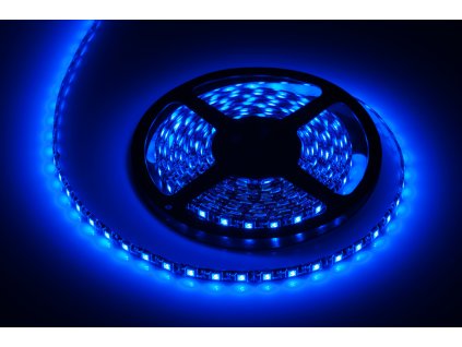LED pásik 5 m modrý, vodotesný (300x 5050 SMD)