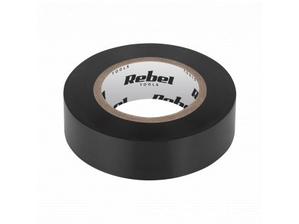 Izolačná páska REBEL (0,13 mm x 19 mm x 10 yd) čierna