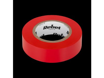 Izolačná páska REBEL (0,13 mm x 19 mm x 10 yd) červená