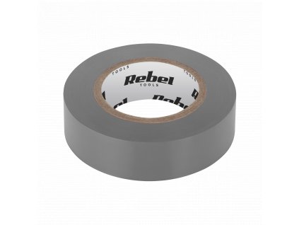 Izolačná páska REBEL (0,13 mm x 19 mm x 10 yd) sivá